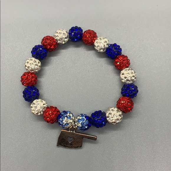 Oklahoma, USA Limited Edition Rustic Cuff Bracelet - Picture 3 of 3